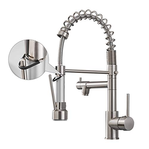 Aimadi Kitchen Faucet With Pull Down Sprayercommercial Single Handle High 2 