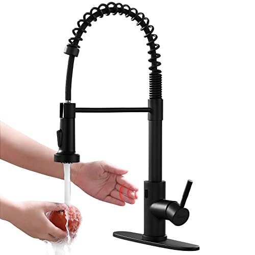 Best Rated Black Touchless Kitchen Faucet