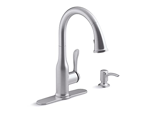 Best Kitchen Faucet With Pull Down Sprayer And Soap Dispenser