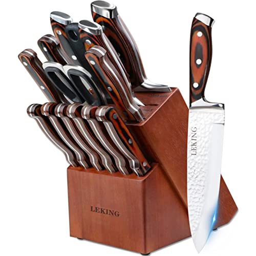 Best Wooden Handle Kitchen Knife Set