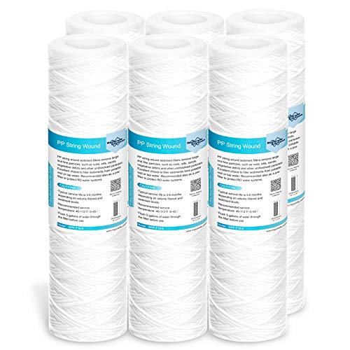Membrane Solutions 10 Micron 10x25 String Wound Whole House Water Filter 2 