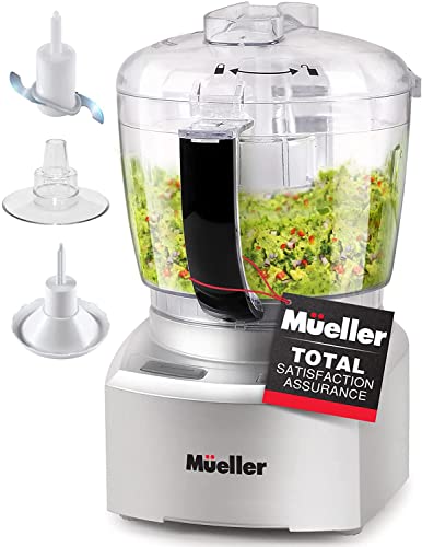 Mueller Ultra Prep Food Processor Chopper For Dicing Grinding Whipping And 14 