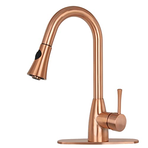 Best Polished Copper Kitchen Faucet
