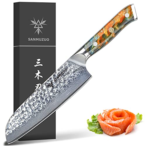 Best Santoku Hammered Chefs Knife