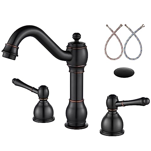 Best Polished Brass Faucet Widespread Bathroom Rubbed Bronze